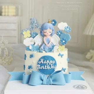 🔥พร้อมส่ง🔥 ป้ายปักเค้ก HBD ป้ายปักดาว CAKE ป้ายปักเค้ก Happy Birthday อุปกรณ์ตกแต่งเค้ก C20