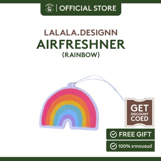 Lalala.designn Airfreshner : Rainbow แผ่นน้ำหอมปรับอากาศ กลิ่นRainbow ผลไม้หอมหวาน