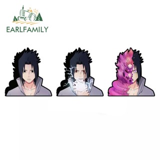 Earlfamily สติกเกอร์ป้องกันรอยประตูรถยนต์ 13 ซม. สําหรับ Rock Lee Ninja