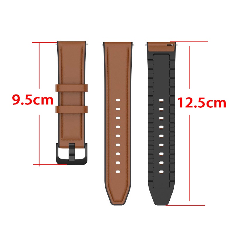 สายนาฬิกาข้อมือ สายหนัง ซิลิโคน กันน้ํา สําหรับ Xiaomi Watch S1 Active