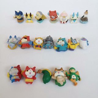 100 ชิ้น / ล็อต การ์ตูนญี่ปุ่น Yokai Watch ตุ๊กตาฟิกเกอร์แอคชั่น อุลตร้าแมน การ์ตูน เด็ก ของเล่น แคปซูล ขนาดเล็ก EQMA