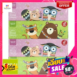 แฮปปี้ ไพรซ์ กระดาษเช็ดหน้ากล่อง 110 แผ่น แพ็ค 4 Happy Price Facial Tissue Box 110 Sheets Pack