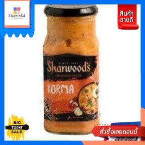 Sharwoods Tikka Korma Sauce  ซอส สำหรับ เนื้อ สัตว์ ชาร์วูดส์ 420 กรัม Sharwo