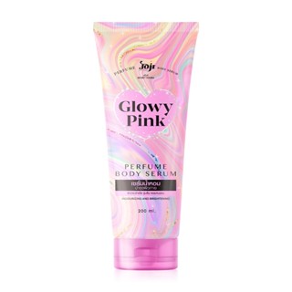 ราคาต่อหลอด โจจิซีเครทยัง เซรั่มน้ำหอมบำรุงผิวกาย JOJI SECRET YOUNG GLOWY PINK PERFUME BODY SERUM ปริมาณ 200 มล. มอบเ...