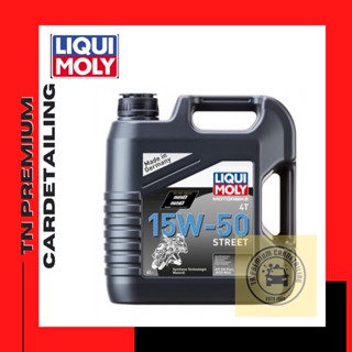 LIQUI MOLY Motorbike 4T 15W-50 Basic Street (4 ลิตร)