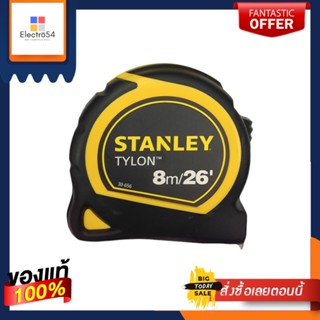 RUBBERIZED ตลับเมตรหุ้มยาง STANLEY TYLON 8 ม.RUBBERIZED MEASURING TAPE STANLEY TYLON 8M