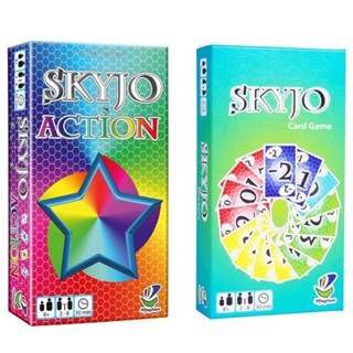 ขายดี การ์ดเกมกระดาน เวอร์ชั่นภาษาอังกฤษ skyjo สําหรับครอบครัว ปาร์ตี้