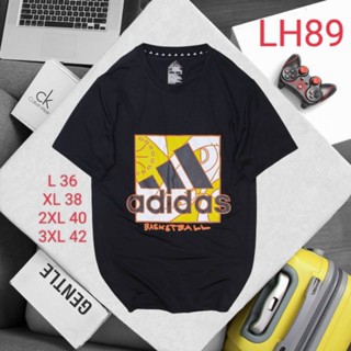 เสื้อคอกลม Adidas เสื้อกีฬาเสื้อออกกำลังกายใส่สบายเนื้อผ้าดี