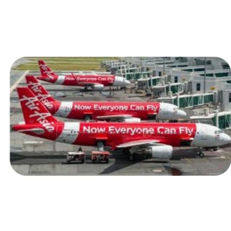 PAPERCRAFT REPLIKA AIRASIA AIRBUS A320