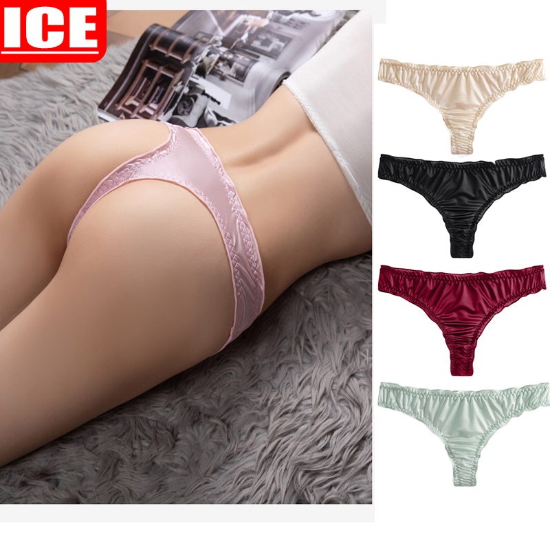 【 73kg-40kg , XL L M 】กางเกงชั้นใน ผ้าเรยอน สําหรับผู้หญิง LT097-5062