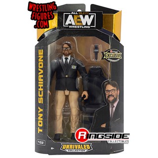 (Pre-Order) Tony Schiavone (Announcer) - AEW Ringside Exclusive