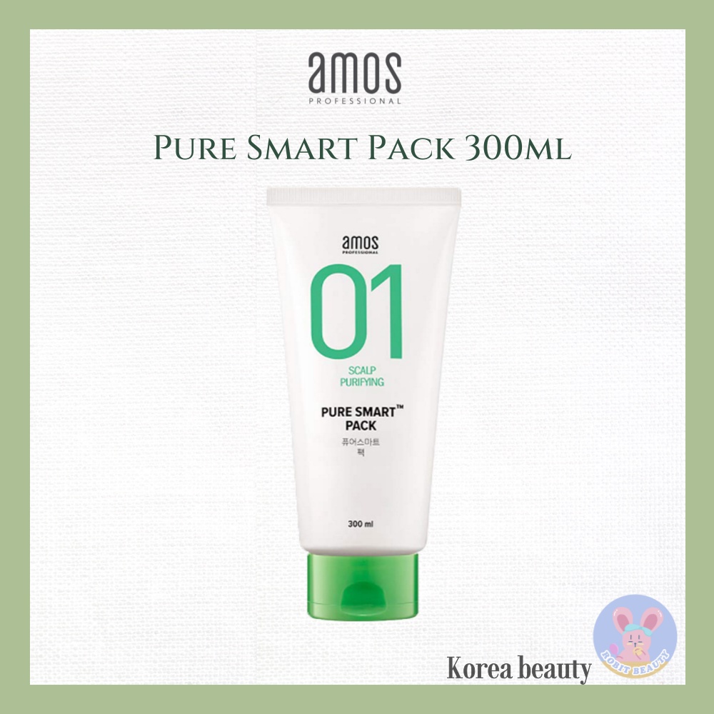 [AMOS] Pure Smart Pack 300ml hair loss / anti hair loss / hair loss serum / amos / amos shampoo / amos professional / hair pack