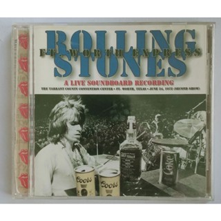 ซีดีเพลง THE ROLLING STONES Ft. Worth Express (Live/Concert) *RARE* CD Music