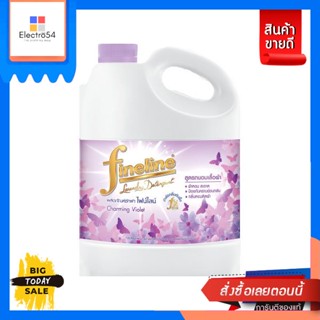 Fineline(ไฟน์ไลน์)​ Fineline ไฟน์ไลน์ซักผ้า 3000มล. สีม่วง Fineline Fineline laundry detergent 3000 ml. purpleผงซักฟอก น