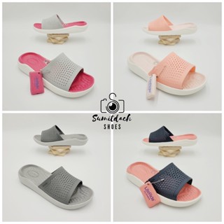 รองเท้าแตะสวมแฟชั่น สไตล์ Crocs LiteRide Slide (Unisex)