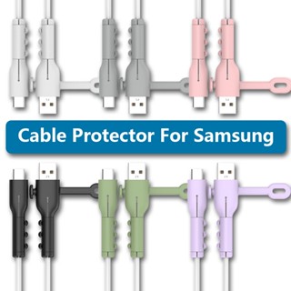 ตัวถนอมสายชาร์จ USB A เป็น Type C ซิลิโคน กันแตกหัก สําหรับ Xiaomi Redmi USB C Winders 2023