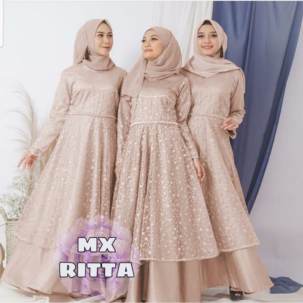 MAXI RITTA MAXI WOMENS BRUKAT MAXI WOMENS AMIS MUSLIM FASHION WOMENS EID GAMIS SORA.014