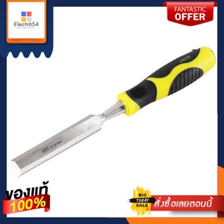 WOODWORKING สิ่วด้ามไฟเบอร์หุ้มยาง AT INDY AC120 20 มม.WOODWORKING CHISEL WITH FIBERGLASS HANDLE AT INDYAC120 20MM