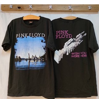 ⚡️PINK FLOYD⚡️เสื้อยืดผ้าฟอก เสื้อวง Unisex Cotton 💯 งานใหม่ ทำเก่า ผ้าฟอกเฟดนุ่ม ไร้ตะเข็บข้าง สกรีนจม หน้าหลัง ⚡️