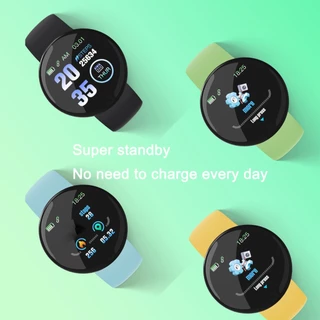 D18 Pro สมาร์ทวอทช์ สําหรับ IOS Android ผู้ชาย ผู้หญิง บลูทูธ ฟิตเนส ติดตาม กีฬา สร้อยข้อมือ อัตราการเต้นของหัวใจ ความดันโลหิต เด็ก สมาร์ทวอทช์