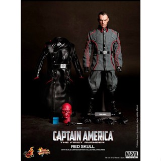 Ht HotToys 1/6 MMS167 กัปตันอเมริกา ตัวร้าย กะโหลกแดง กะโหลกแดง