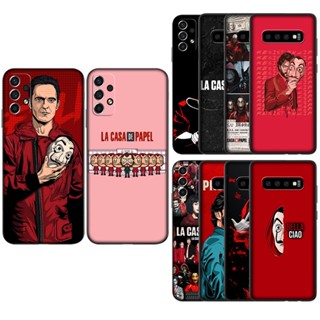 Pt14 เคสโทรศัพท์มือถือ ซิลิโคนนุ่ม ลาย La Casa De Papel Money Heist สําหรับ Samsung S10E S21 Plus Ultra S21S