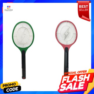 ELECTRIC ไม้ช็อตยุงหน้ากลม TRIPLE G 8 นิ้วELECTRIC FLY SWATTER TRIPLE G 8IN