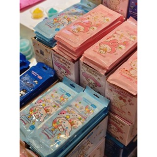 Sanrio Sweety wet wipes ผ้าเช็ดทำความสะอาดสูตรอ่อนโยน หนานุ่มพิเศษ