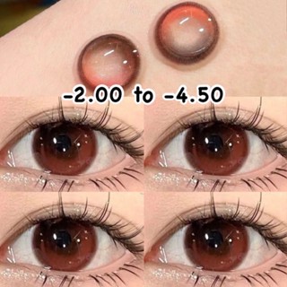 🐭พร้อมส่ง🐭 รุ่นTomato คอนแทคเลนส์รายปี คอสเพลย์ คอนแทคสายตา มีค่าสายตา cosplay contactlens คอนแทคเลนส์สีแดง