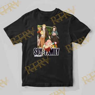 เสื้อยืด พิมพ์ลายภาพยนตร์ Spy X Family สําหรับเด็ก