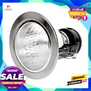 Downlight โคมดาวน์ไลท์หน้ากลม 4 นิ้ว 1xE27 BEC รุ่น TDL4/SN สีเงินRound Downlight 4 inches 1xE27 BEC Model TDL4/SN Silve