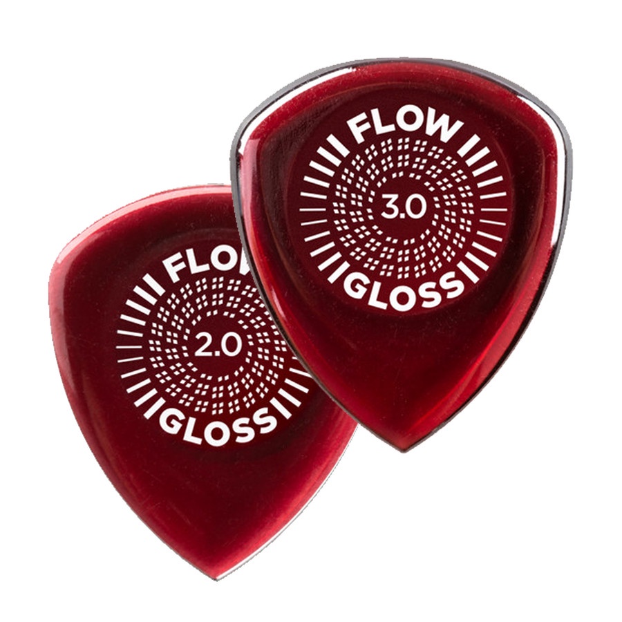 Jim Dunlop Flow Gloss Guitar Pick USA