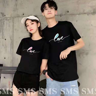 COD Cotton couple T-shirt High quality 2 in 1_02