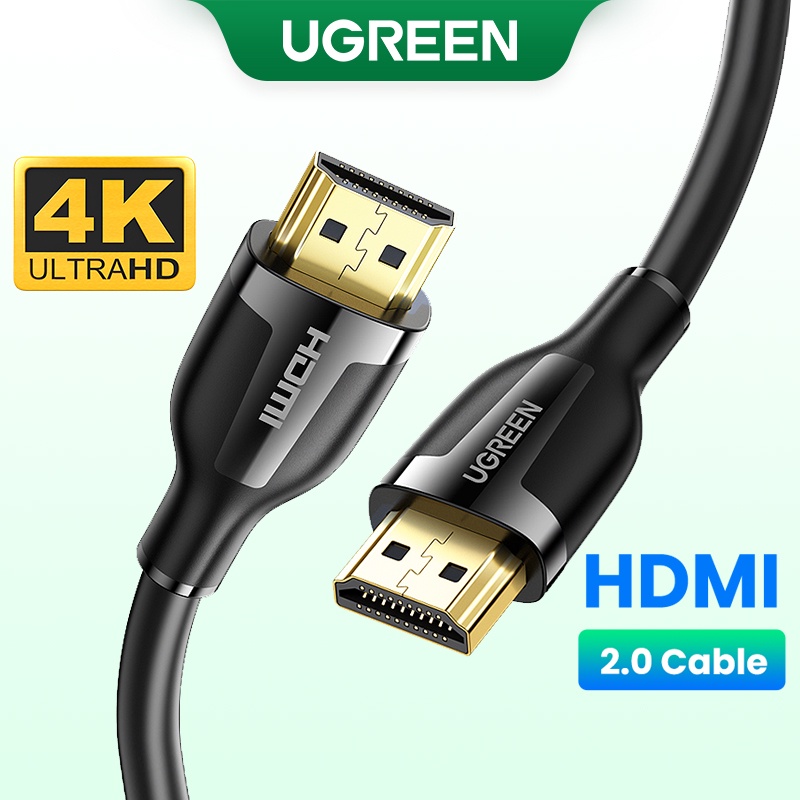 UGREEN สายเชื่อมต่อ Hdmi 4k Hdmi 2.0 Iptv จอ LCD สำหรับ Xbox 360 Ps 3 4 Pro