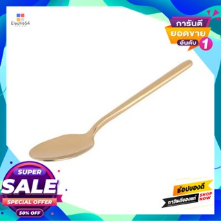 Steel ช้อนสเตนเลส Sven Kassa Home รุ่น Jyk174 สีทองเงาstainless Steel Spoon Sven  Home Model Jyk174 Shiny Gold