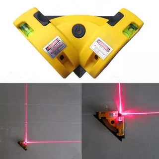Laserวัดระยะ ตัววัดระยะ เครื่องวัดระดับเลเซอร์ ระดับน้ำเลเซอร์ ฉากเลเซอร์ เครื่องยิง เลเซอร์ มุมฉาก 90องศา พร้อมระดับน้ำ