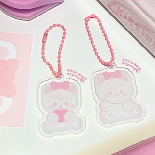 Hello Kitties Keyring | พวงกุญแจอะคริลิกลายน้องแมว