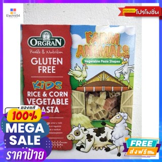 วัตถุดิบ Orgran Rice&amp;Corn Vegetable Pasta Animal Shapes  200 กรัมOrgran Rice&amp;Corn Vegetable Pasta Animal Shap