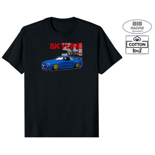 เสื้อยืด RACING เสื้อซิ่ง CAR [COTTON 100%] [NISSAN [10]]