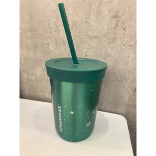 Starbucks Green Snowflake 12 Oz