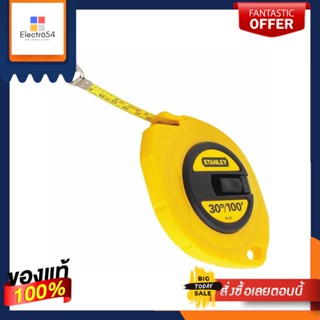 STEEL เทปวัดที่ STANLEY 34-107 30 ม.STEEL MEASURING TAPE STANLEY 34-107 30M