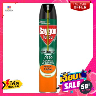 Baygon(ไบกอน) ไบกอน สเปร์ยกำจัดแมลงคลาน มด แมลงสาบ กลิ่นบลอสซั่ม 600 มล. Baigon Spray to eliminate crawling insects, ant