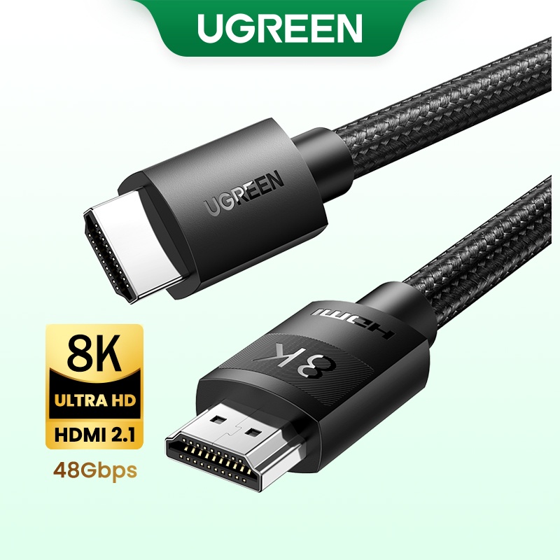 UGREEN ตัวแยกสายเคเบิ้ล Hdmi 2.1 8K 60Hz 4K 120Hz Untuk Xiaomi Mi Box Ps5 48Gbps อุปกรณ์เสริมโทรศัพท