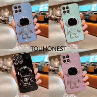 เคส INFINIX Hot 20 Play เคส infinix Hot 20S เคส infinix Hot 11 เคส infinix Smart HD Case infinix Note 12 Pro Case infinix Note 12 Vip Luxury Cute Silicone 3D Astronaut Stand Phone Cover Case โทรศัพท์มือถือ ซิลิโคน ลายนักบินอวกาศ พร้อมขาตั้ง หรูหรา สําหรับ