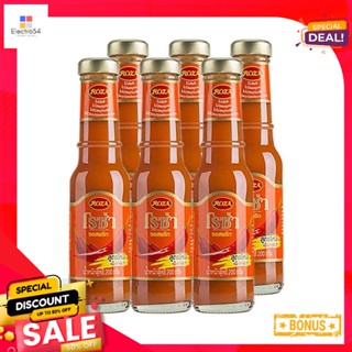 ChiliSauce 200โรซ่าซอสพริกกรัม x6ขวดRoza ChiliSauce g 200x6