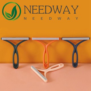 Needway เครื่องกําจัดขน แบบแมนนวล สําหรับทําความสะอาดเสื้อผ้า