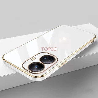 เคส Realme 10 Pro Plus 5G 10 Pro 5G C30 C21Y C25Y C30S C35 C33 เคสโทรศัพท์มือถือ ขอบตรง แฟชั่น สําหรับ ZB