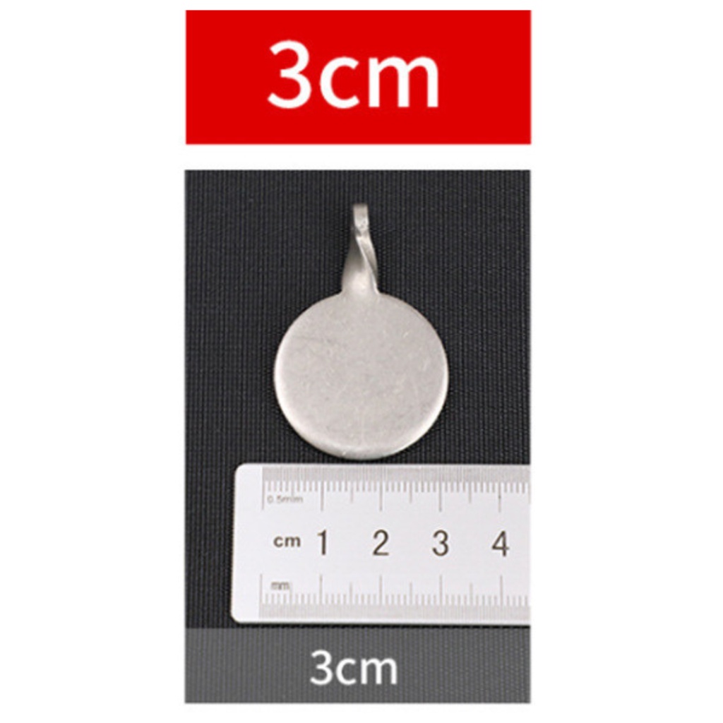 เป้าเหล็กซ้อมยิง เป้าหมายสแตนเลส Bullseye 2cm.-4cm. สำหรับการฝึกอบรมสำหรับเกมล่าสัตว์