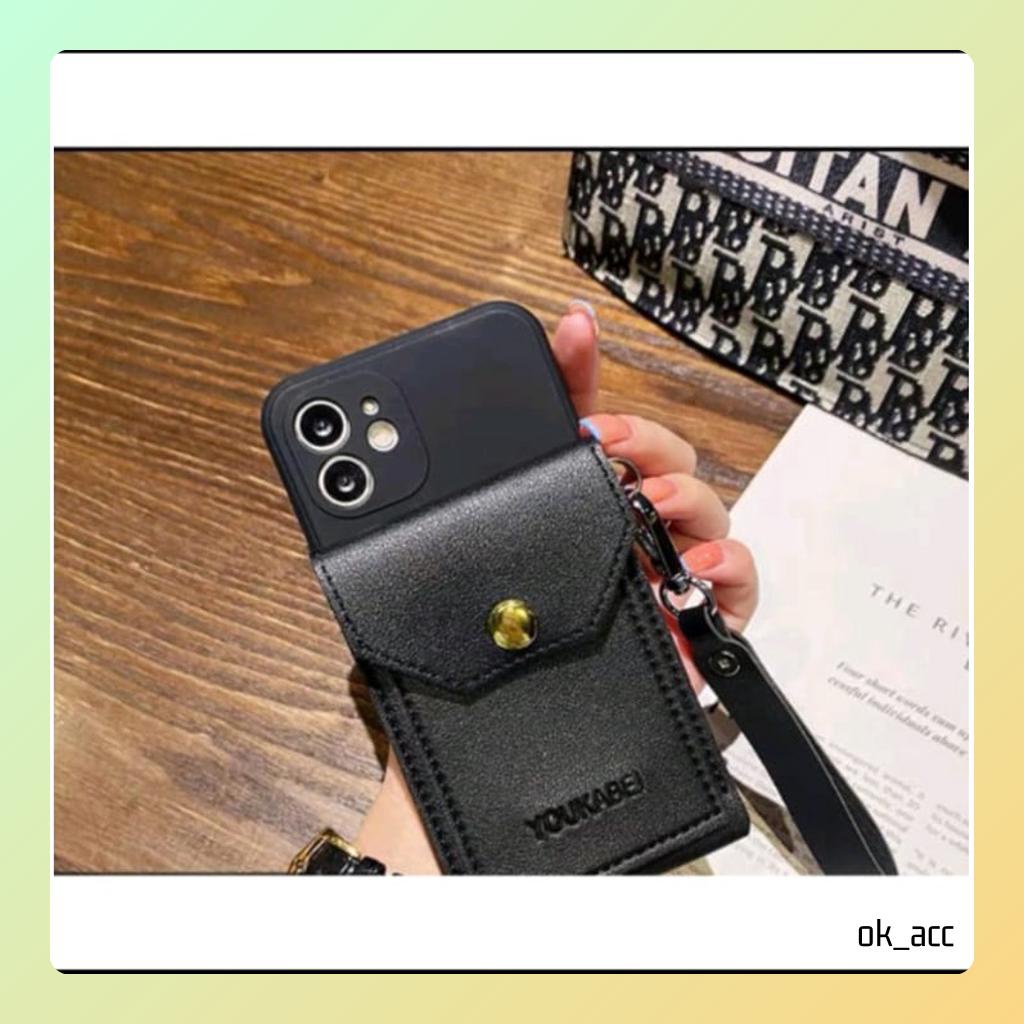 FH83 WM กระเป๋าสลิงสําหรับ Samsung J4+ J5 J6 J6+ J7 หมายเหตุ 10 + 20 Ultra S8 S8 + S9 S9 + S10 S10+ 