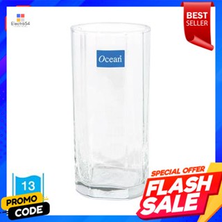 Drink แก้วน้ำลองดริ๋ง OCEANGLASS รุ่น Pyramid 1B02313B ขนาด 13 ออนซ์ สีใสLong Drink Glass OCEANGLASS Model Pyramid 1B023